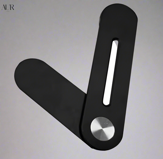 Magnetic laptop phone holder